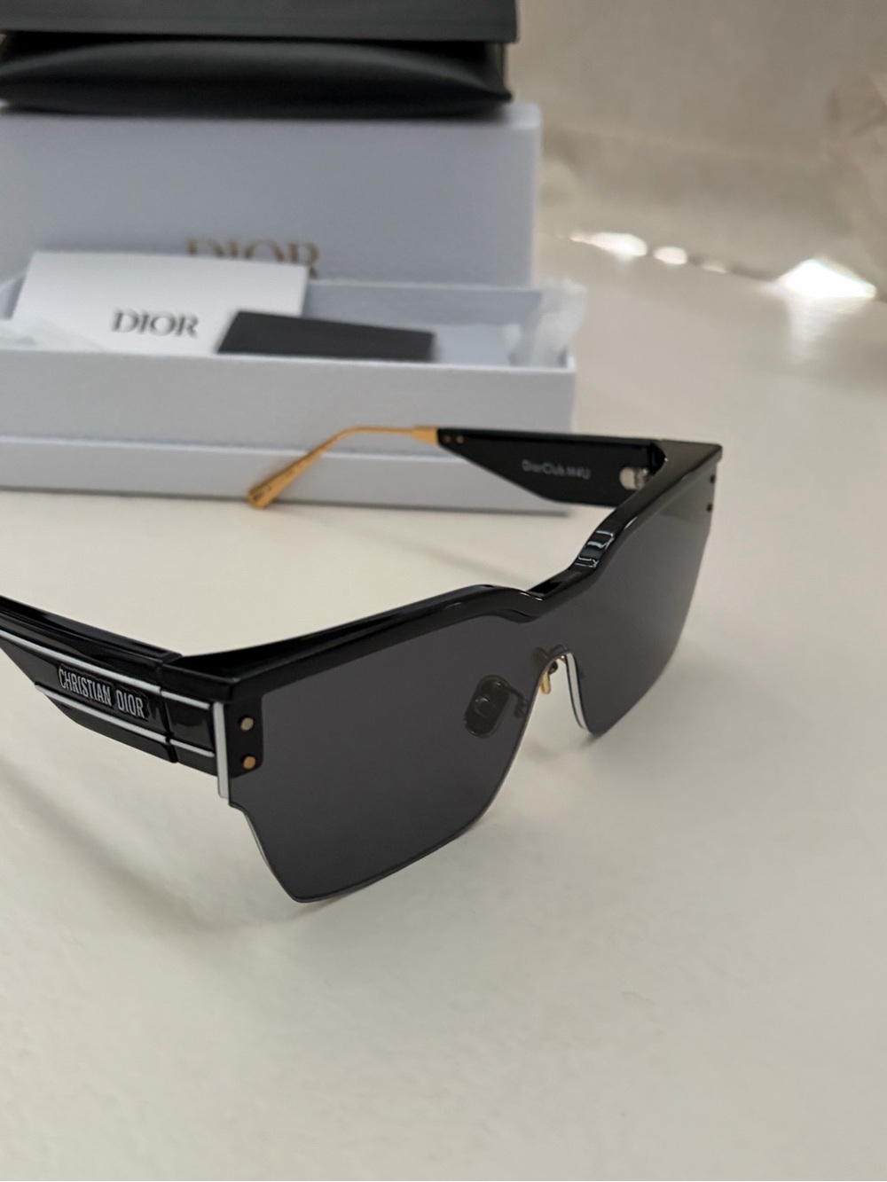 Dior Shield Sunglasses in Black